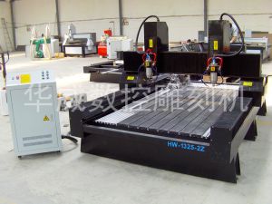 邢台清河县双头立体多功能石材雕刻机HW-1325-2Z